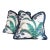 Stroheim Irene Oceanside Embroidered Pillows With Brush Fringe- Pair For Sale