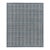 Contemporary Geometric Cotton Dhurrie Rug in Blue & Gold by Rug & Kilim, India For Sale