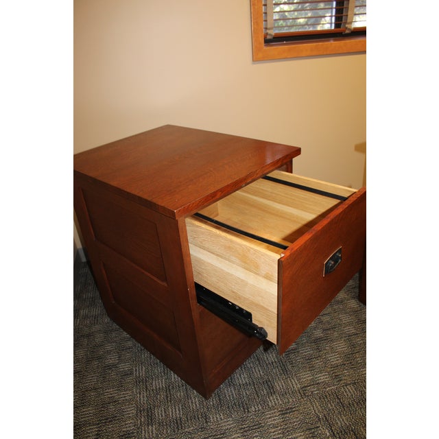 Drawer file unit features Accuride® drawer glides and an anti-tip mechanism that allows only one drawer to be opened at a...