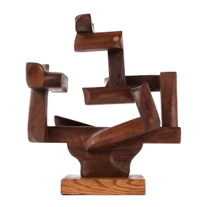 1980s Mid-Century Modern Mario Dal Fabbro Sculpture