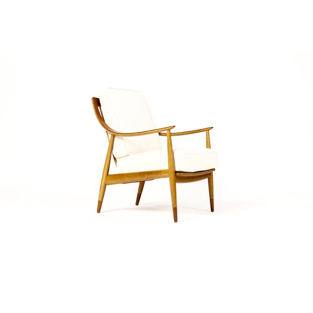 #2002 — Danish Modern / Mid Century Oak FD-146 Easy Chair — Peter Hvidt + Orla Mølgaard-Nielsen Fantastic specimen lounge...