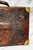 Stately Antique English Leather Ammunition Case 19th Century Wood Stand For Sale - Image 14 of 18