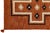 Cream Modern Navajo Style Hand-Knotted Wool Rug – Terracotta Geometrical Cross Design For Sale - Image 8 of 9