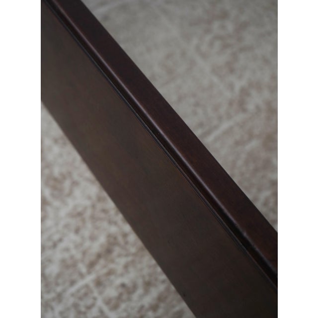 Henredon Mahogany King Size Poster Bed For Sale - Image 14 of 18