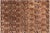 Shabby Chic Gabbeh Brown/Beige Wool Rug - 6'0'' X 8'8'' For Sale - Image 9 of 10