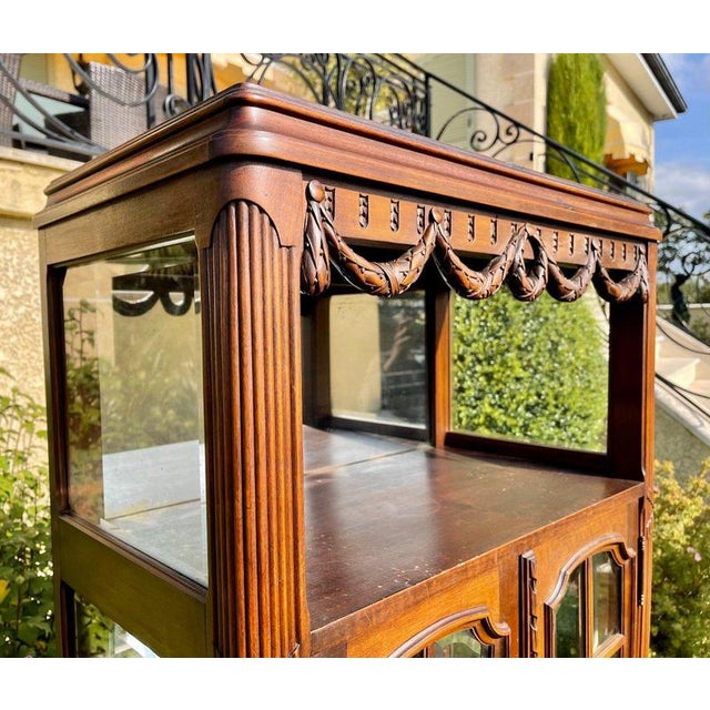 Louis XVI Style Music Cabinet For Sale - Image 4 of 10