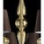 Gold Murano Glass Chandelier by Simoeng, in Exhibition Piece conditions. Designed from 2000 Up to 250V (Europe/UK Standard).