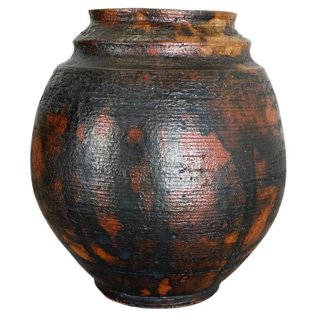 Abstract Ceramic Studio Pottery Vase from Gerhard Liebenthron, Germany, 1970s For Sale - Image 18 of 18