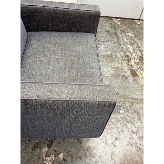 Gray Room & Board Andre Chair For Sale - Image 8 of 12