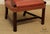 1990s Traditional Leather & Mahogany Tufted Armchair BucksEstateTraders 5 Out of 5 Stars For Sale - Image 4 of 10