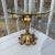 S. Salvadori Firenze Mid-Century Modern Gilt Regency Metal Italy Table Glass Top For Sale - Image 13 of 18