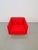 Used Bottoni armchair designed by Marcel Wanders for Moooi, in good condition. The Bottoni armchair is upholstered in red...