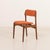 Brown Vintage Danish Teak and Wool Chairs by Erik Buch, 1960s, Set of 4 For Sale - Image 8 of 18