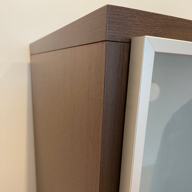 Calligaris Frosted Glass Bar Chairish