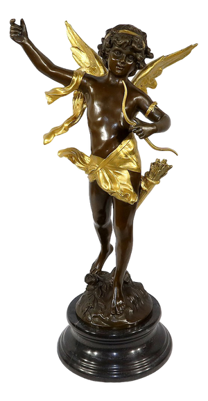 Charles B, Cupid, 1800s, Bronze