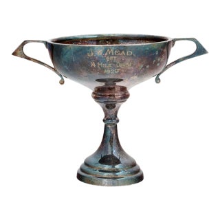 1929 English Quarter Mile Open Trophy Cup For Sale