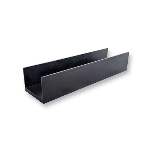 Wilhelm Renz Mid-Century Wall Shelf in Black from Wilhelm Renz For Sale - Image 4 of 8