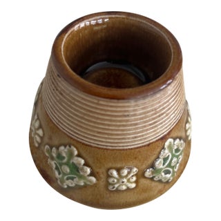 Antique English Doulton Lambeth Match Striker For Sale