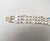 1960s Vintage 1960s Signed Napier 3-Strand Faux-Pearl & Aurora Borealis Beaded Bracelet For Sale - Image 5 of 7