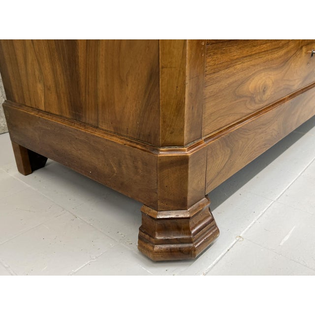 Wood French Chest of Drawers, 1950s For Sale - Image 7 of 14