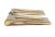 These Italian modern rectangular lever handles are made from solid yellow brass. The sleek and minimalist design of the...