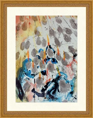 1968 Salvador Dalí Biblia Sacra "Apparuerunt Illis Dispertivæ Linguæ" (Cloven Tongues Like as of Fire...)
