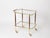 Mid-Century Bar Cart in Brass and Wood from Cesare Lacca, Italy, 1950s For Sale - Image 10 of 16