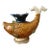 Mid 20th Century Chinese Sancai Pottery Fish Vase For Sale