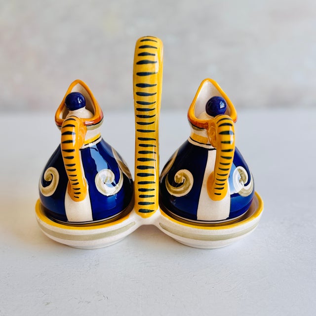 Sberna Deruta Hand-Painted Majolica Serving Collection — Special Commission, C. 2000s For Sale - Image 13 of 17