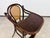 Antique Bentwood Childrens High Chair with Folding Tray and Caned Seat, 1890s For Sale - Image 6 of 11