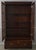 Chippendale Stickley Colonial Williamsburg Mahogany Bookcase W. Wood Shelves For Sale - Image 3 of 18