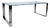 Ring Glass Dining Table in Silver from Orsenigo For Sale