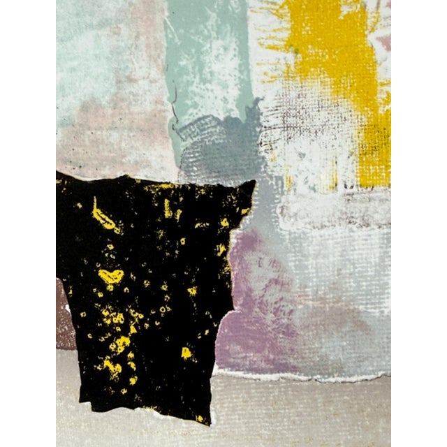 Vintage Modern László Dús (Laszlo Dus) Abstract Lithograph Hand Signed and Numbered #14/100 For Sale - Image 4 of 7