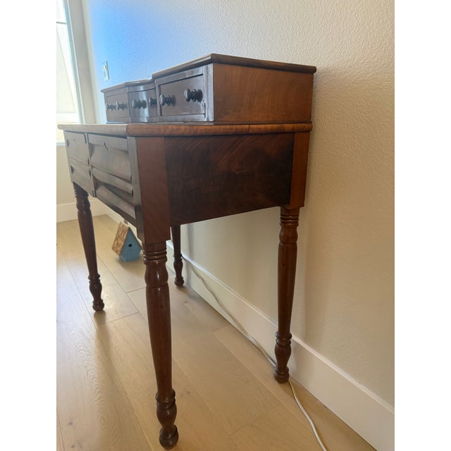 Mid 19th Century Eastern American Empire Dressing Table For Sale - Image 4 of 8