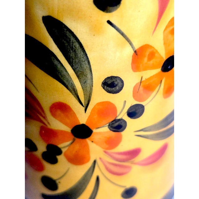 Vintage French Ceramic Oil Decanter For Sale - Image 10 of 14