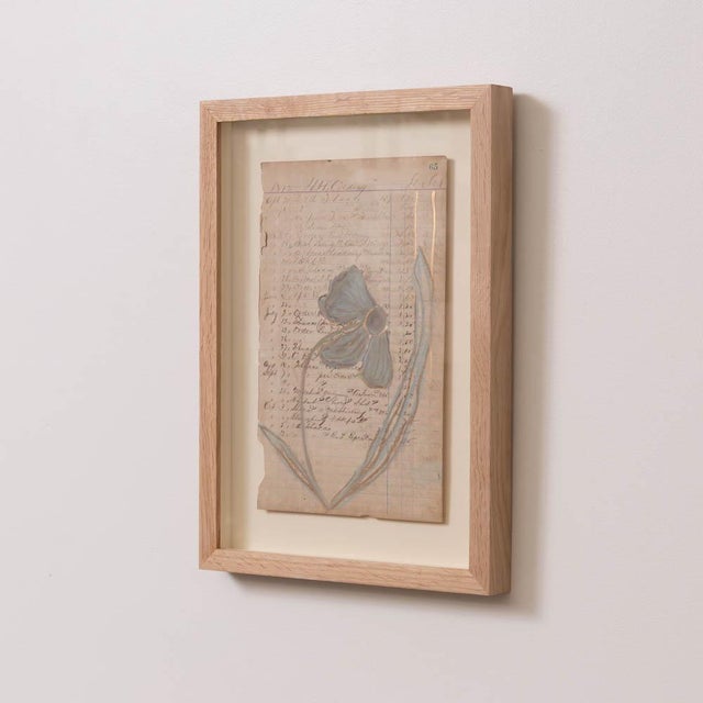 Contemporary Floral Study VIII by Afsoon Thayer For Sale - Image 3 of 9
