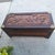 Authentic 1960s mid-century Chinese camphor wood chest by George Zee & Co. Includes the original serialized maker's plate...