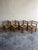 Brutalist Oak Armchairs, 1950s, Set of 4 For Sale - Image 11 of 11