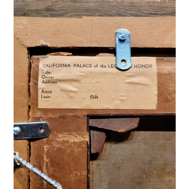 William Marlow -A Bridge Near London -18th Century Oil Painting For Sale - Image 10 of 12