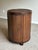 Brown Late 20th Century McGuire Round Glass Top Bamboo-Style Dining / Center Table For Sale - Image 8 of 9