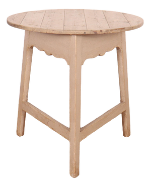 Painted Cricket Table, 19th Century