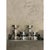 Contemporary Rl 05 Mini Candleholder in Silver Plated Brushed Brass by Caspal For Sale - Image 3 of 7