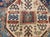Antique Caucasian Kazak Rug, Medallion Pattern, Hand-Knotted Wool, Blue & Red, 4' x 8' For Sale - Image 12 of 16