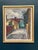 Original Oil on Panel – “Street with Houses” by Jan Hatvani – Signed – Vintage & Framed – 47 × 39 cm (18.5" × 15.4") incl....