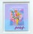 Vintage Boho Peter Max Hand Painted Serigraph For Sale - Image 12 of 12