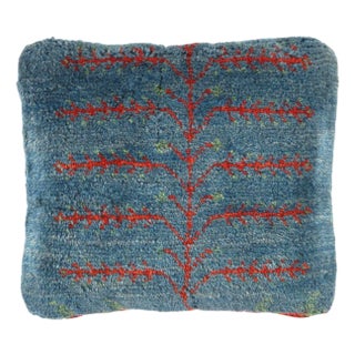 Pasargad DC Fine Hand Knotted Persian Gabbeh Pillow For Sale