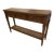 1940s Flint & Horner Midcentury Hallway Console (Pecan) For Sale