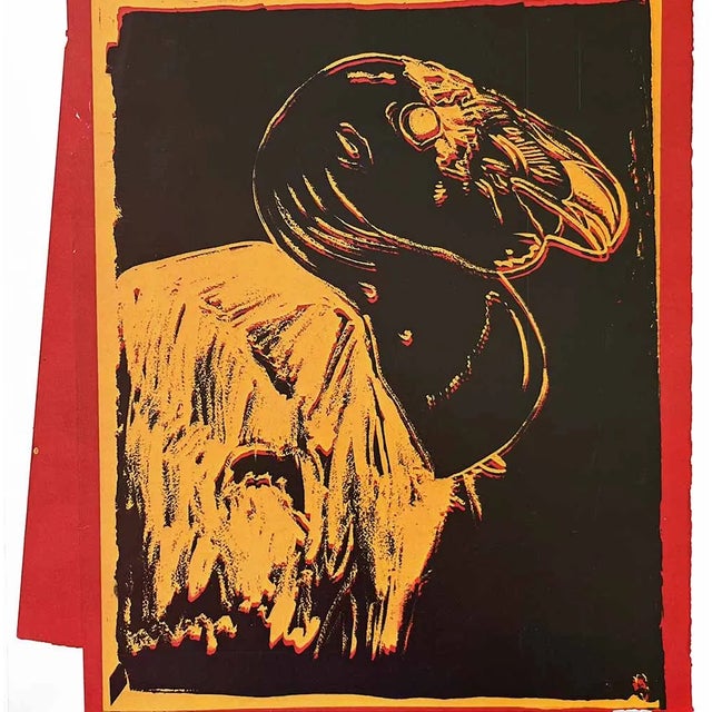 Title: California Condor Artist: Andy Warhol Country: USA Medium: Offset print Marks: Not signed or numbered nor framed....