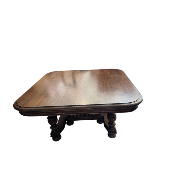 This Antique Henry II French coffee table dates back to late 1800’s to early 1900. It was crafted in and imported from...