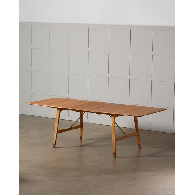 Børge Mogensen Dining Set by Børge Mogensen, 1960s, Set of 7 For Sale - Image 4 of 16